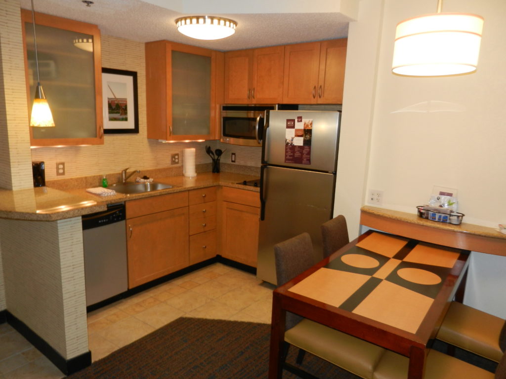 Kitchen in the suite