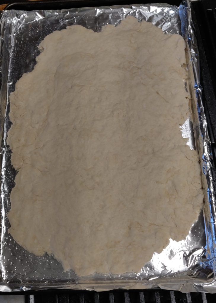 It is starting to look like pizza crust.