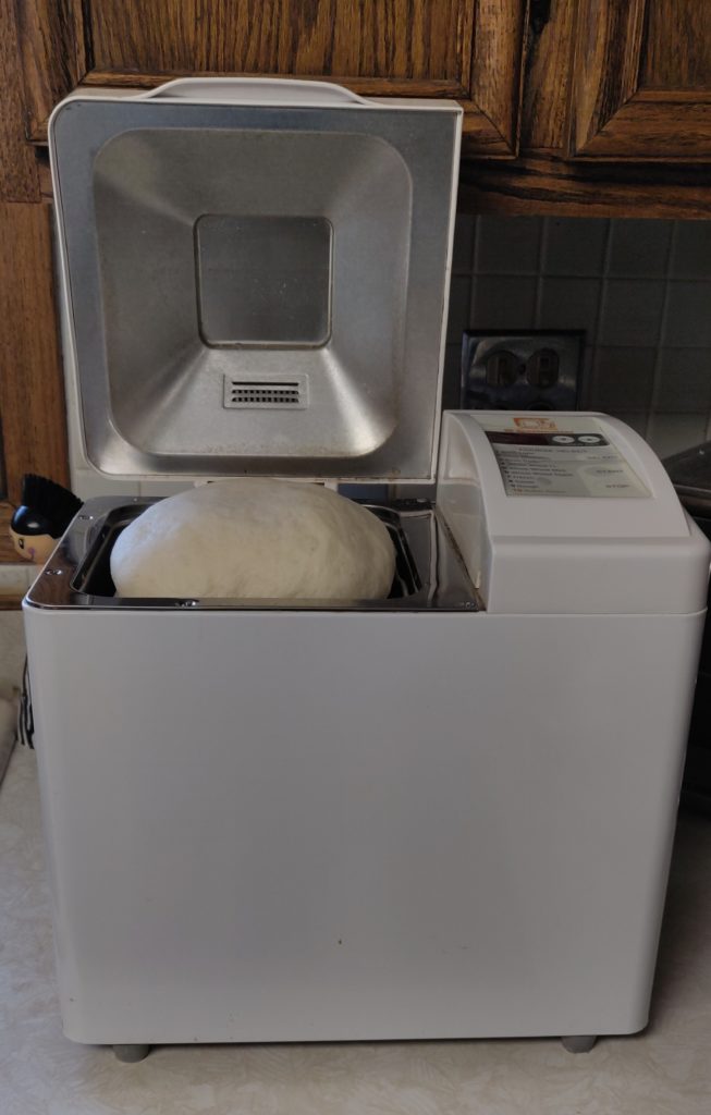 The dough has risen (for the first time)!